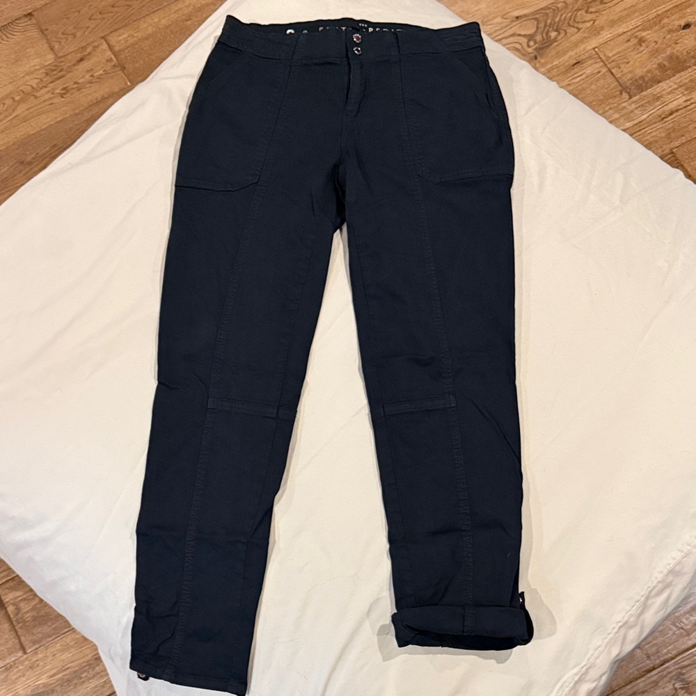 WHBM Women’s Black Utility Pants
